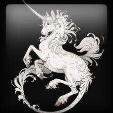 Traditional Unicorn 🐐 Hearttype